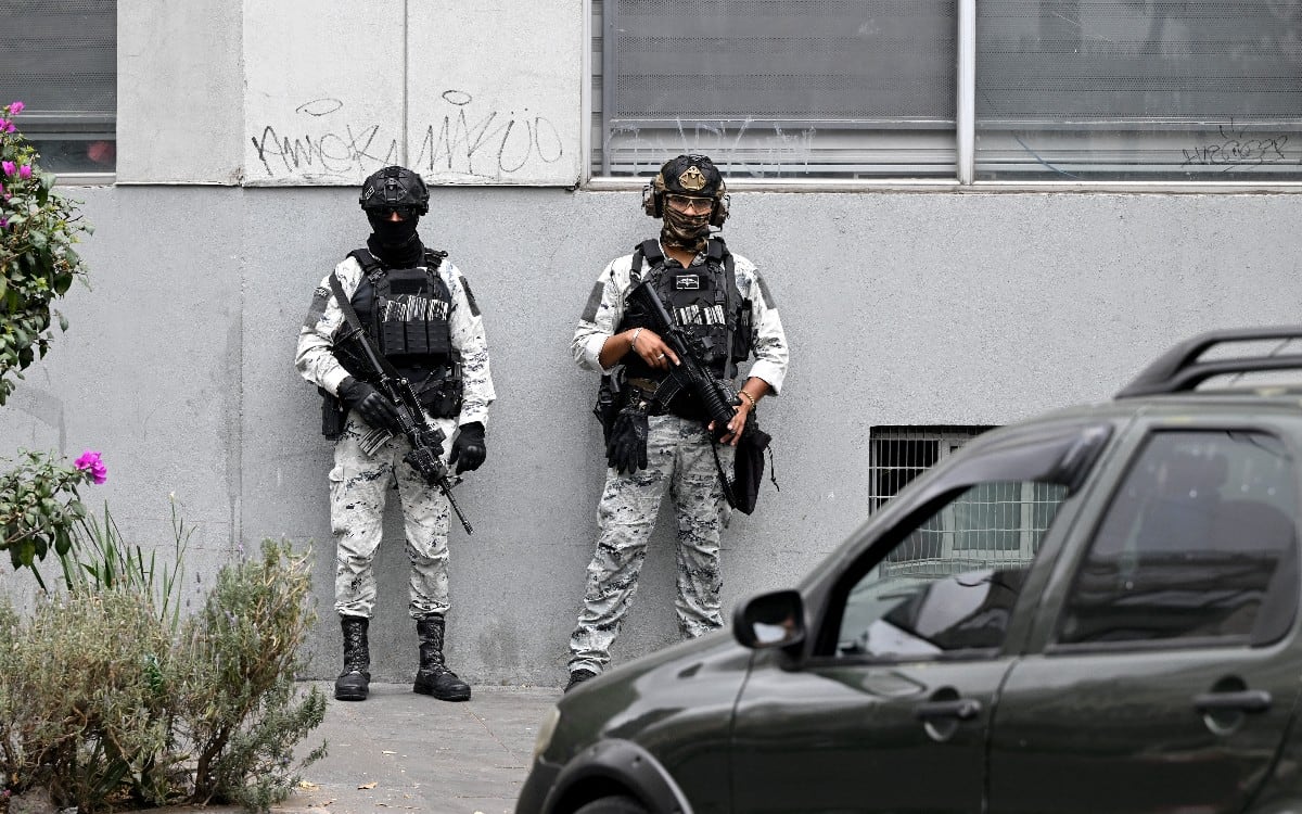 La Embajada de Estados Unidos en México emitió una alerta por actividades de seguridad en curso y recomendó evitar zonas con presencia policial. (Foto: AFP)