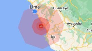 Se registró temblor de magnitud 5.0 en Cañete | VIDEO