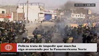 Puente Piedra: Se registran incidentes en la Panamericana Norte en protesta por peaje