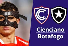 ¿A qué hora juega y en qué canal transmiten Botafogo vs. Cienciano por la Copa Sudamericana 2026?