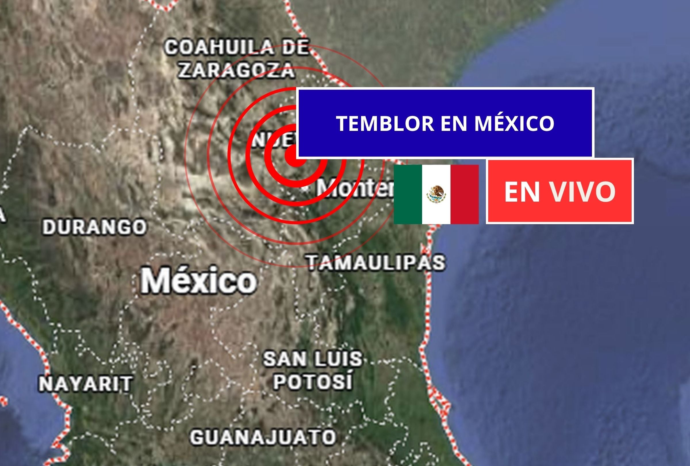 Sigue el reporte oficial del Servicio Sismológico Nacional (SSN) sobre los últimos temblores registrados en México hoy, domingo 09 de agosto de 2026. (Imagen creada con foto de Google Maps para Gestión Mix)