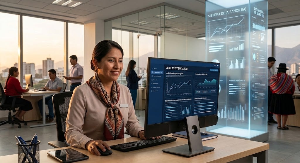 Uso. Bancos emplean la IA para atender a los clientes de forma más rápida y oportuna.