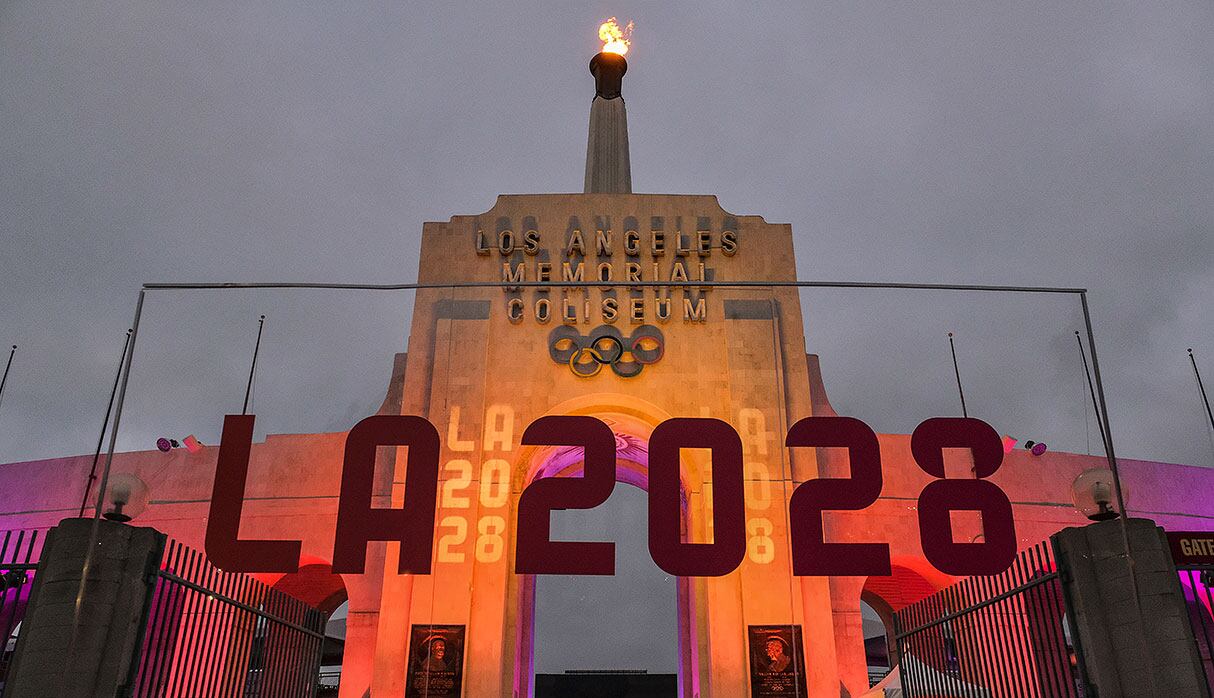Un estudio estima que los Juegos Olímpicos de LA 2028 podrían generar hasta $40.6 mil millones en actividad económica en la región. (Foto: AP Photo/Richard Vogel)