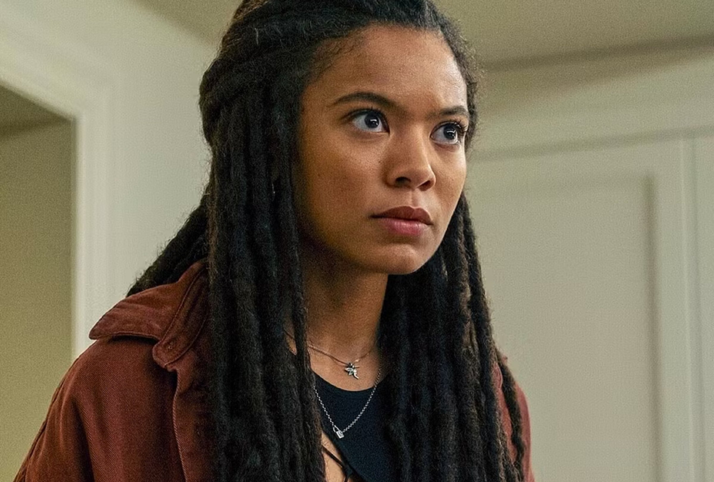 La última vez que Marie (Jaz Sinclair) y su grupo aparecen en "The Boys" están a salvo en un camión de Vought Studios rumbo a la frontera con Canadá (Foto: Amazon Prime Video)