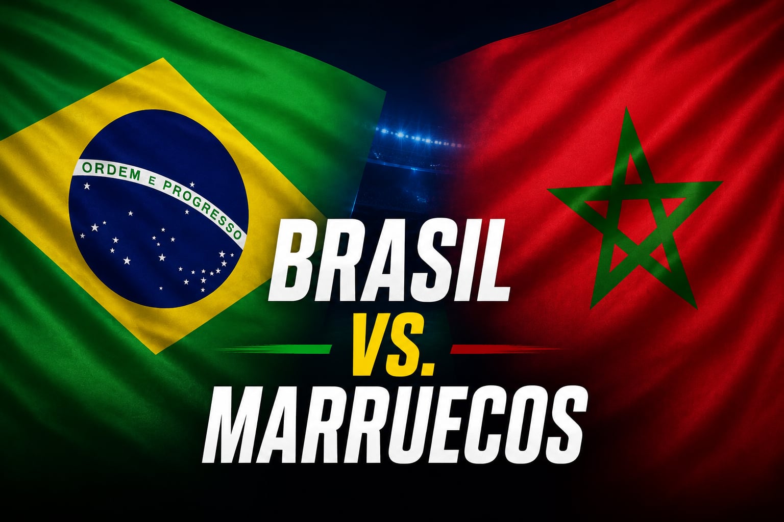 No te pierdas el Brasil vs. Marruecos del sábado 13 de junio de 2026 (Imagen hecha por MAG con el apoyo de la IA Chat GPT)