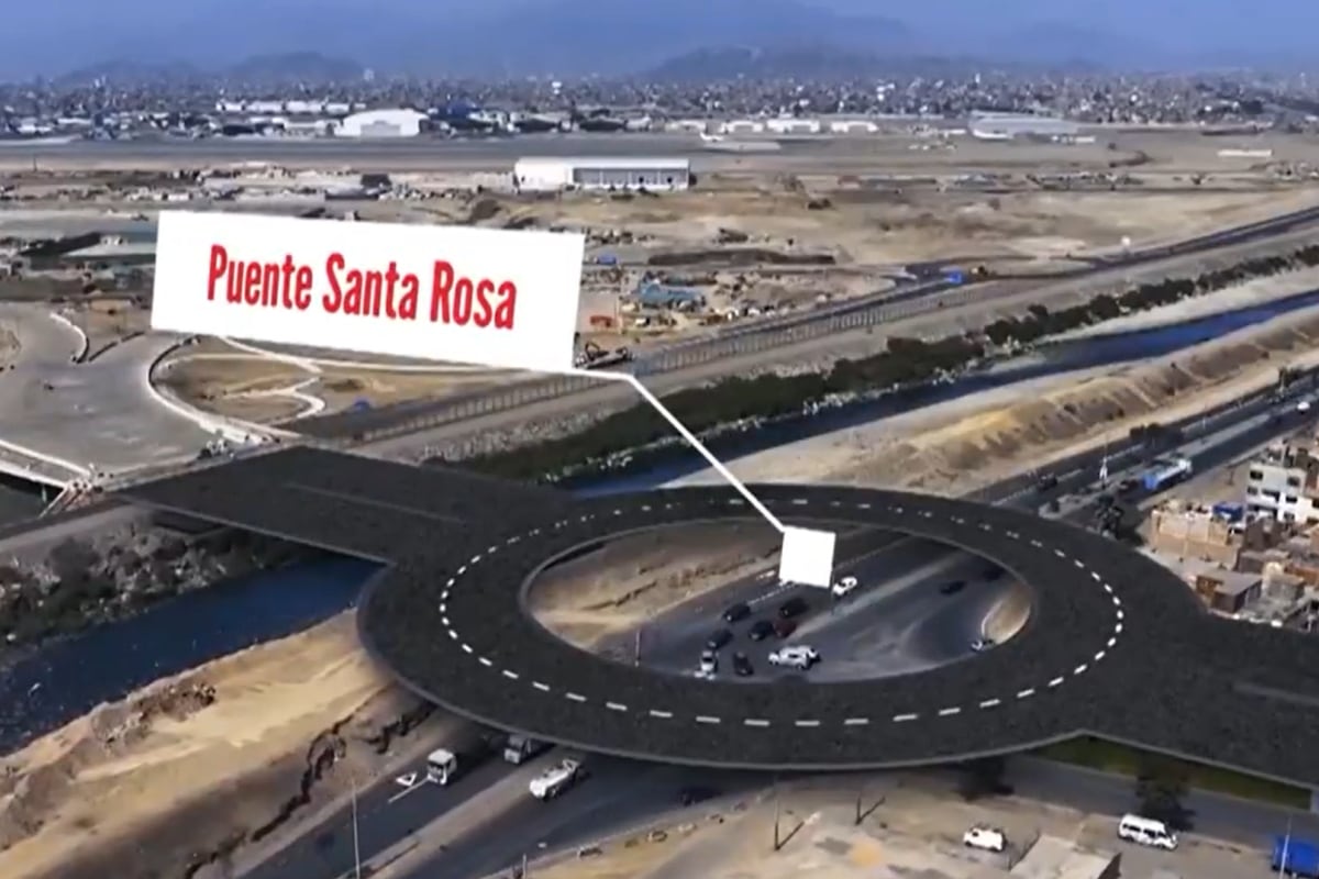 El que sí se “salvó” del recorte fue el Puente Santa Rosa. (Foto: Captura/Cuarto Poder)