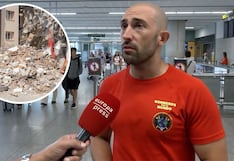 “Es una catástrofe”: bombero malagueño narra el rescate en Venezuela