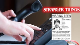 Lo que en verdad ocurre al llamar al número de teléfono que reporta la desaparición de Eleven en “Stranger Things 5”