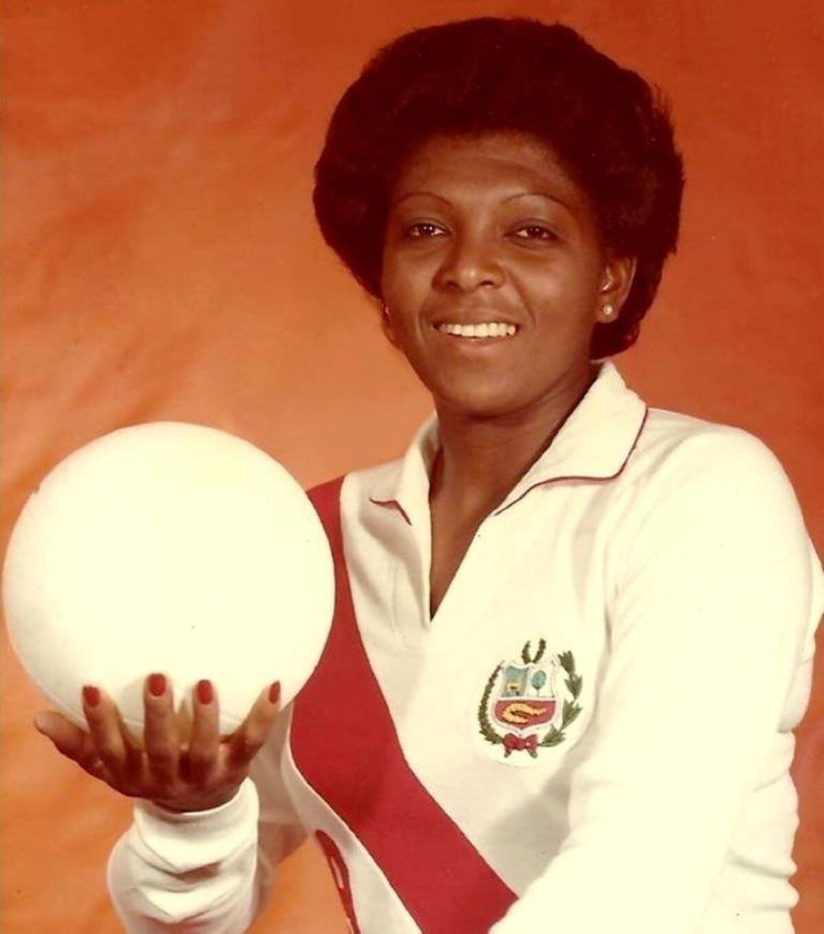 Apodada La Cañonera de Oro, Fuentes fue reconocida en 2012 con su ingreso al Salón de la Fama del Deporte Peruano Foto: FPV