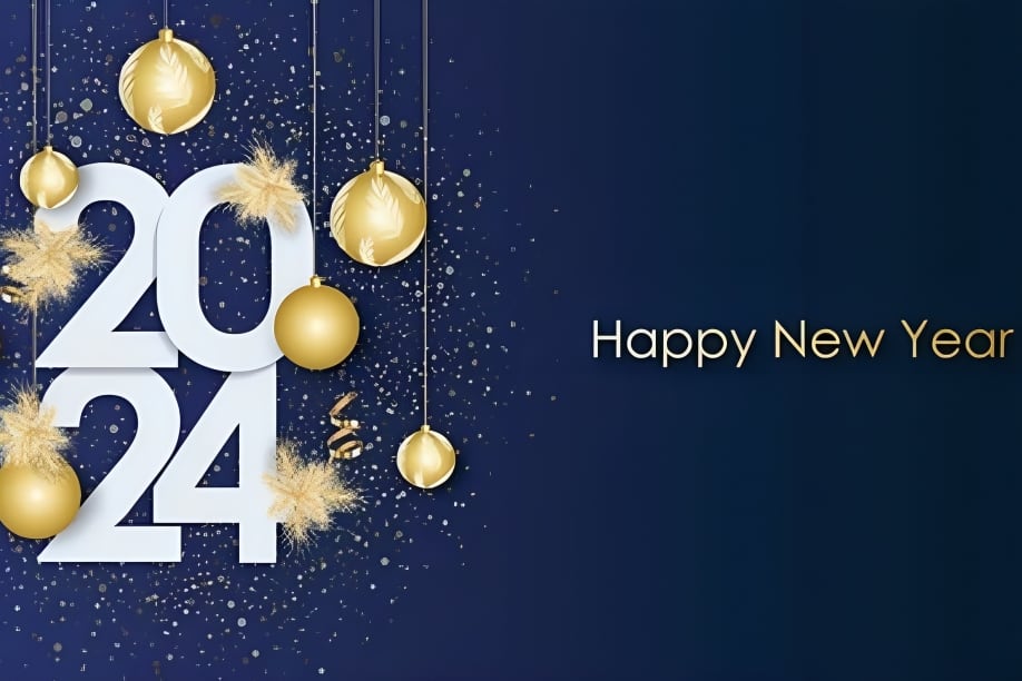 Frases de Feliz Año Nuevo 2024: imágenes, mensajes y postales para dedicar (Foto: Internet)