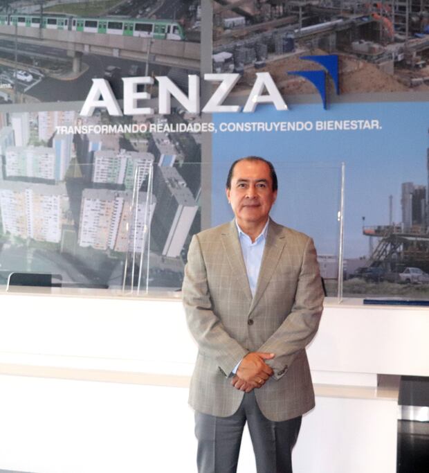 (Foto: Dennis Fernández. Vicepresidente Corporativo de AENZA)