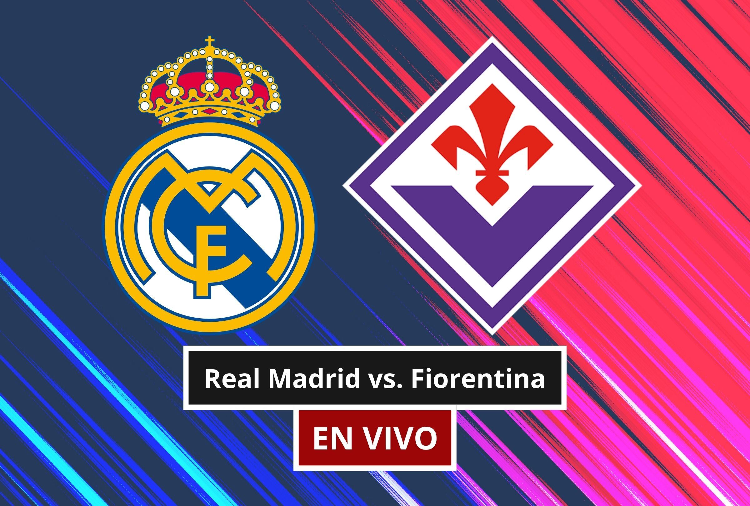 Revisa esta nota para que sepas a qué hora juega y qué canal transmite el amistoso Real Madrid vs. Fiorentina. (Foto: Composición Canva - Gestión Mix)