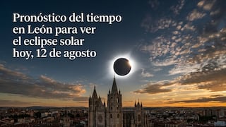 Pronóstico del tiempo en León para ver el eclipse solar el 12 de agosto: cómo estará la visibilidad