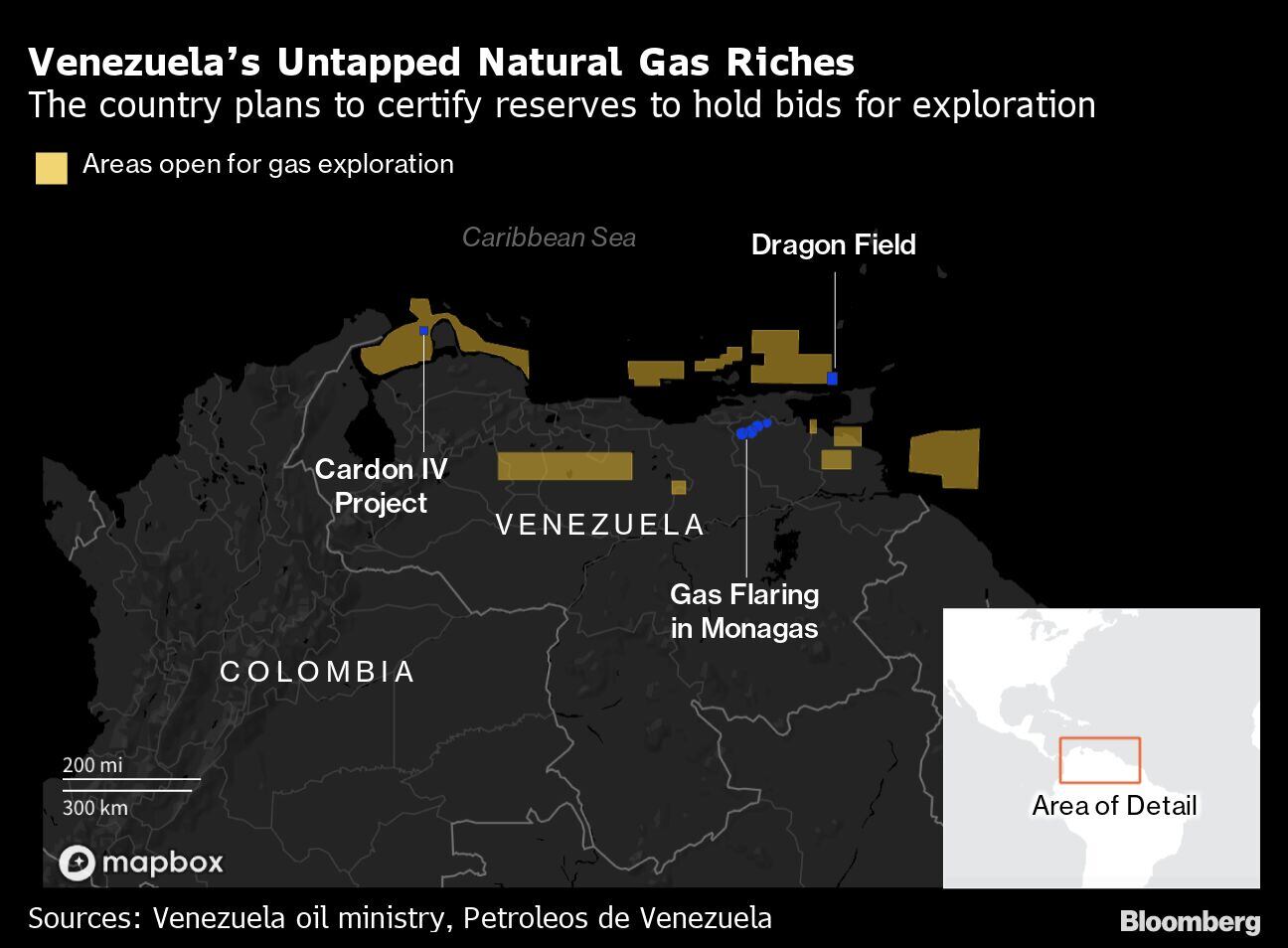 Las riquezas de gas natural sin explotar de Venezuela | El país prevé certificar reservas para realizar ofertas de exploración