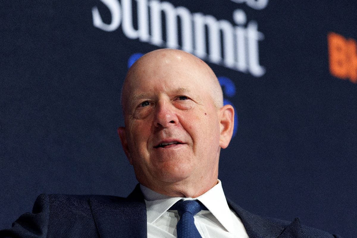 David Solomon, director ejecutivo de Goldman Sachs Group Inc., interviene durante la Cumbre Empresarial de Australian Financial Review en Sídney, Australia, el miércoles 4 de marzo de 2026. Fotógrafo: Brendon Thorne/Bloomberg