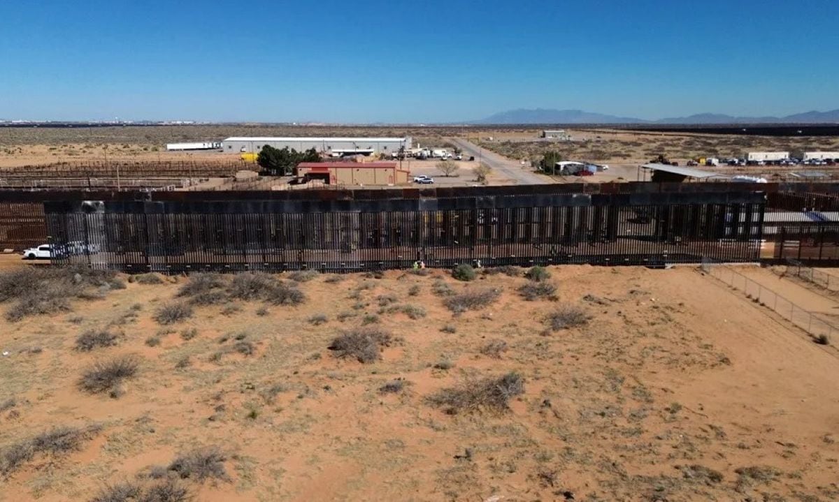 Proyecto impulsado por la administración Trump contempla una inversión aproximada de US$ 4 500 millones para reforzar la seguridad en distintos puntos de la frontera. Foto: EFE.
