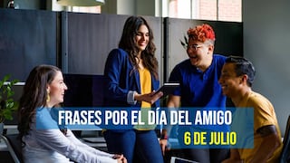 100 frases para felicitar por el Día del Amigo en Perú a tus colegas en la oficina este 6 de julio
