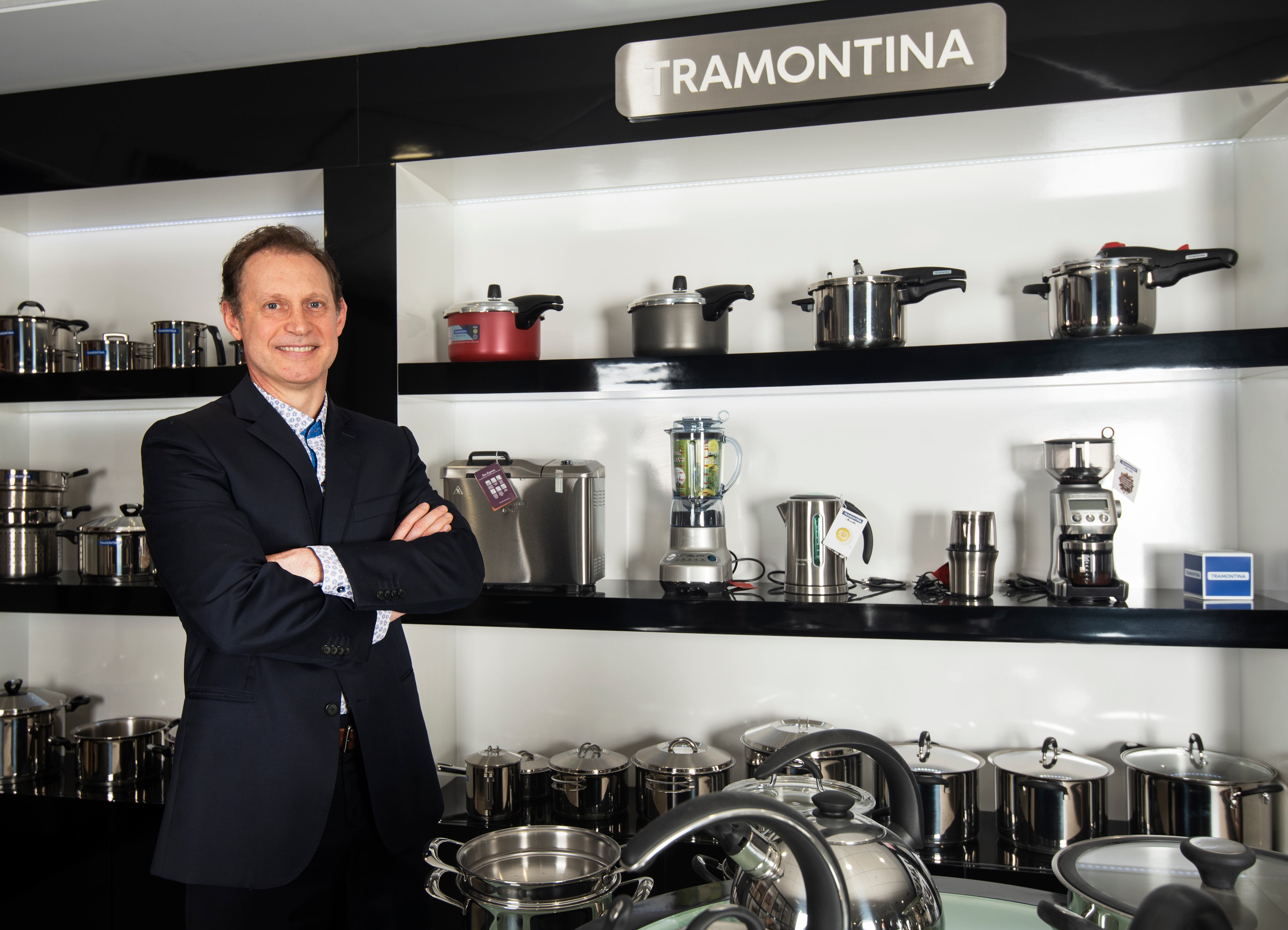 En diálogo con Gestión su gerente comercial, Vanderlei Dilli, mostró su confianza en que los buenos resultados, sobre todo en la venta de utensilios y accesorios de cocina, continúen en terreno positivo. Foto: Difusión