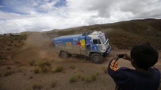 Sigue la fiesta del Dakar en Bolivia pese a la lluvia y la política