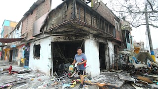 Tragedia en Villa El Salvador: declaran en situación de emergencia zona afectada por incendio
