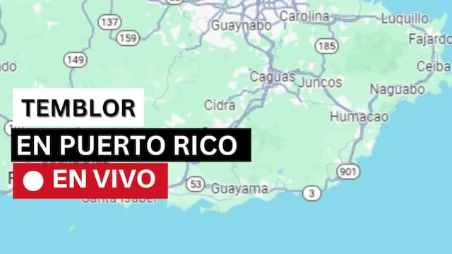 Temblor en Puerto Rico al 21/02/24 - último reporte de sismicidad en vivo, vía RSPR