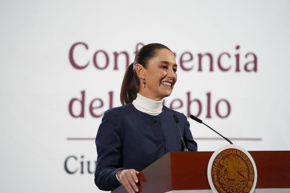 Claudia Sheinbaum, presidenta de México.