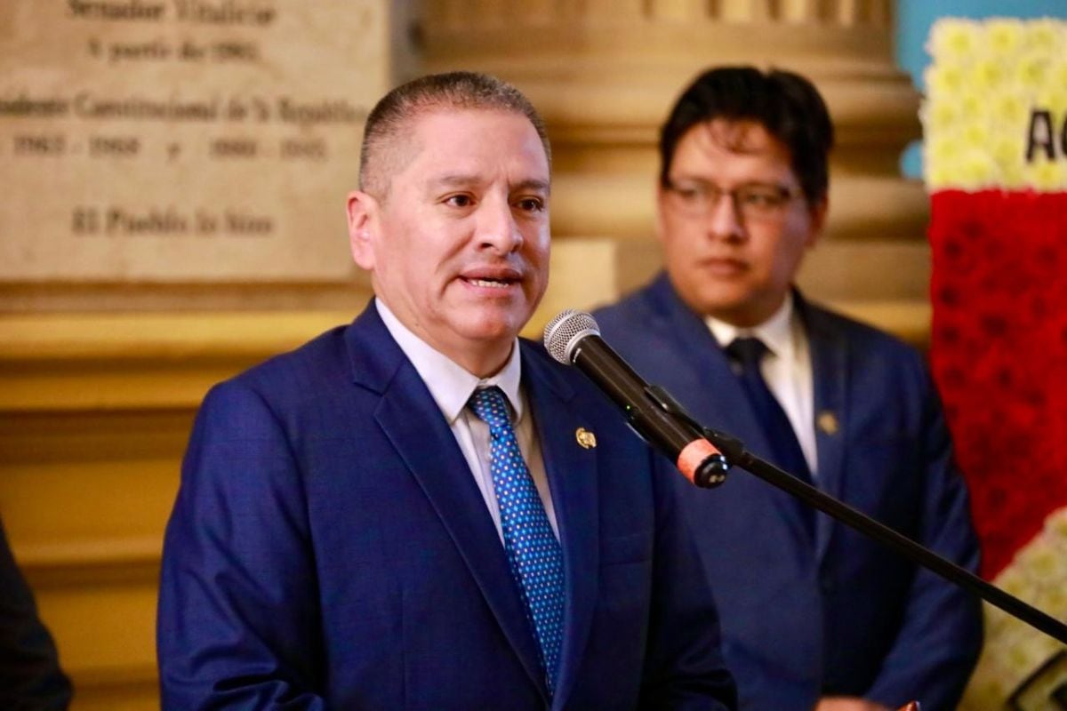 El congresista de Acción Popular, Luis Aragón, cuestionó la resolución del JNE que anuló las elecciones primarias del partido. Foto: Congreso.