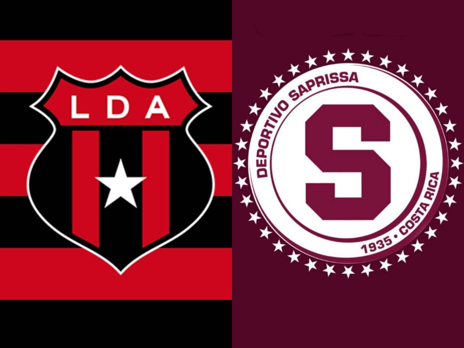 Señal oficial del FUTV para ver el partido entre Liga Deportiva Alajuelense (LDA) y Deportiva Saprissa (S) hoy por la jornada 18 de la Liga Promerica. (Foto: Composición)
