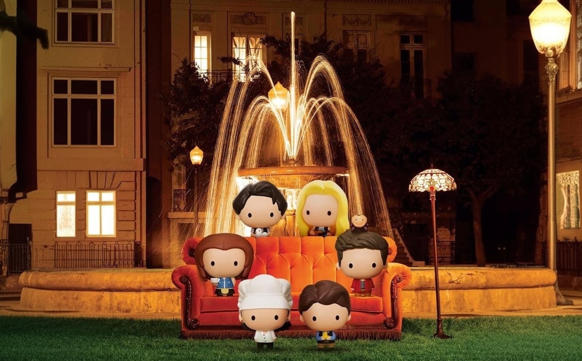 Figuras coleccionables de Friends. Foto Gestión