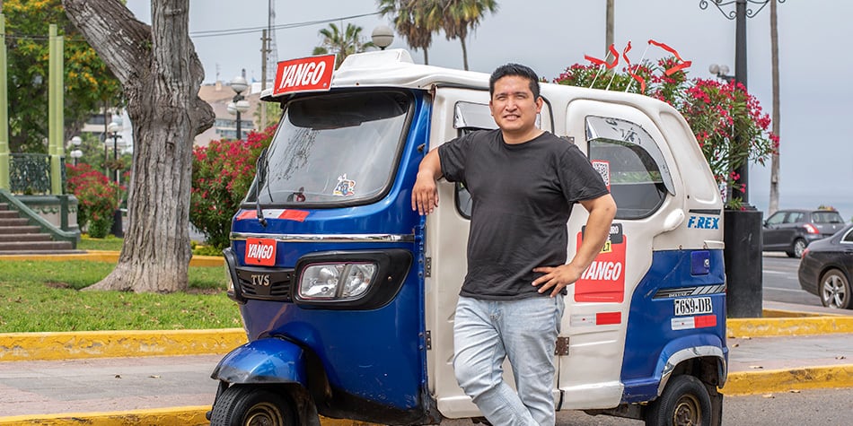 El servicio de mototaxis de Yango supera los 200,000 viajes semanales y la empresa evalúa expandirlo a nuevos distritos de Lima, entre ellos San Juan de Lurigancho. Foto: Yango
