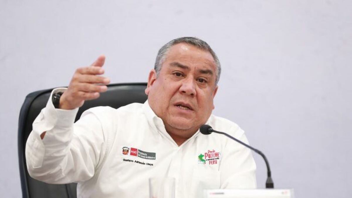 Proyecto sobre servicio militar obligatorio aún está preparándose, dijo Gustavo Adrianzén. Foto: PCM