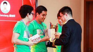 Estudiantes de UNMSM ganan concurso mundial de inteligencia artificial en China