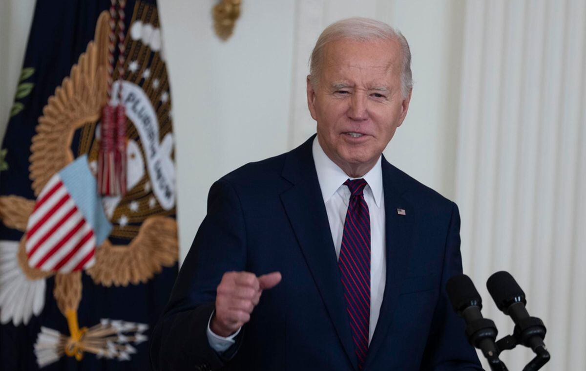 El presidente estadounidense, Joe Biden | Foto: EFE/EPA/Chris Kleponis/