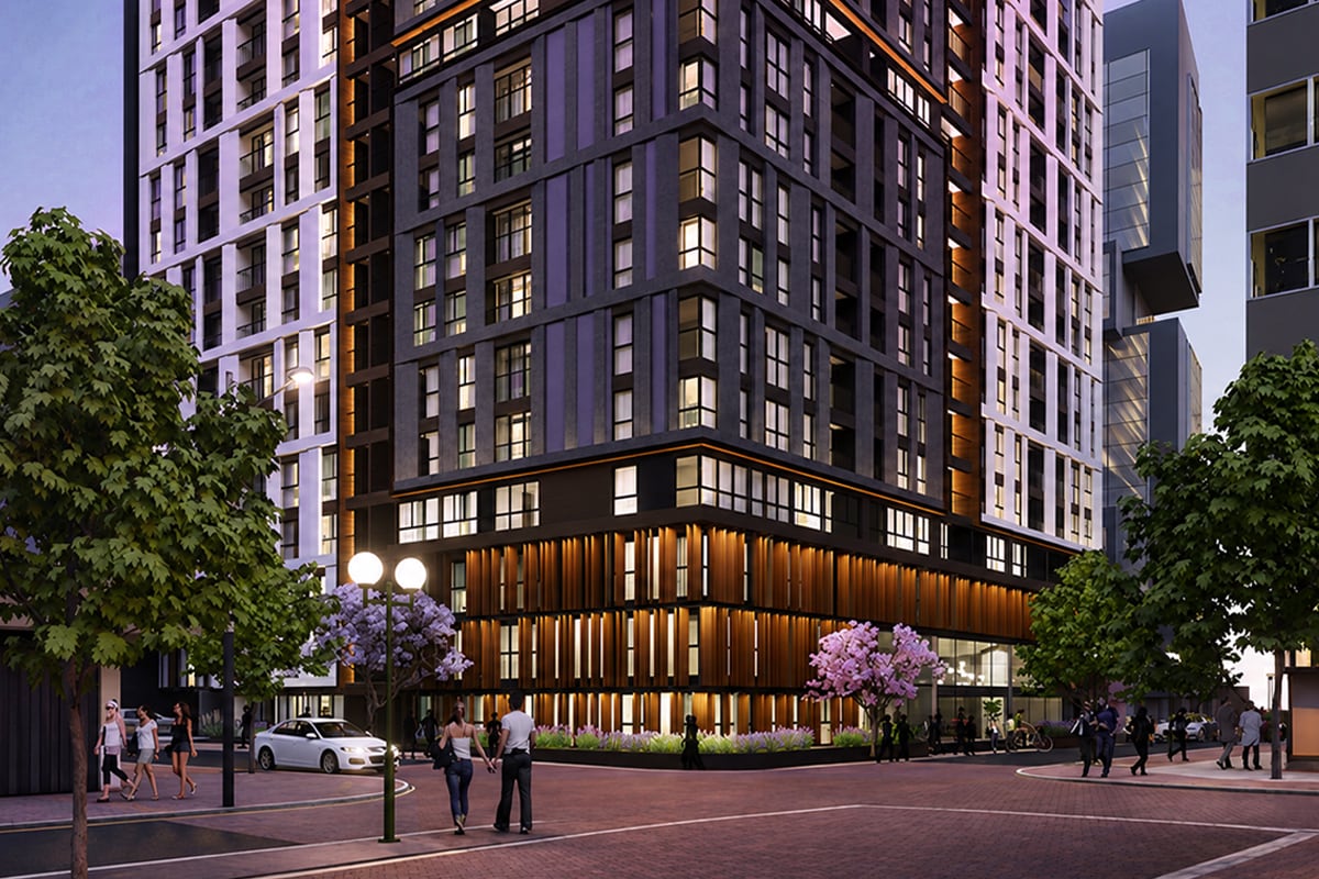 La apuesta más importante es el proyecto de Miraflores: un edificio de 20 pisos y 263 departamentos, el más grande que ha desarrollado la firma. (Foto: Quatro Inmibliaria)