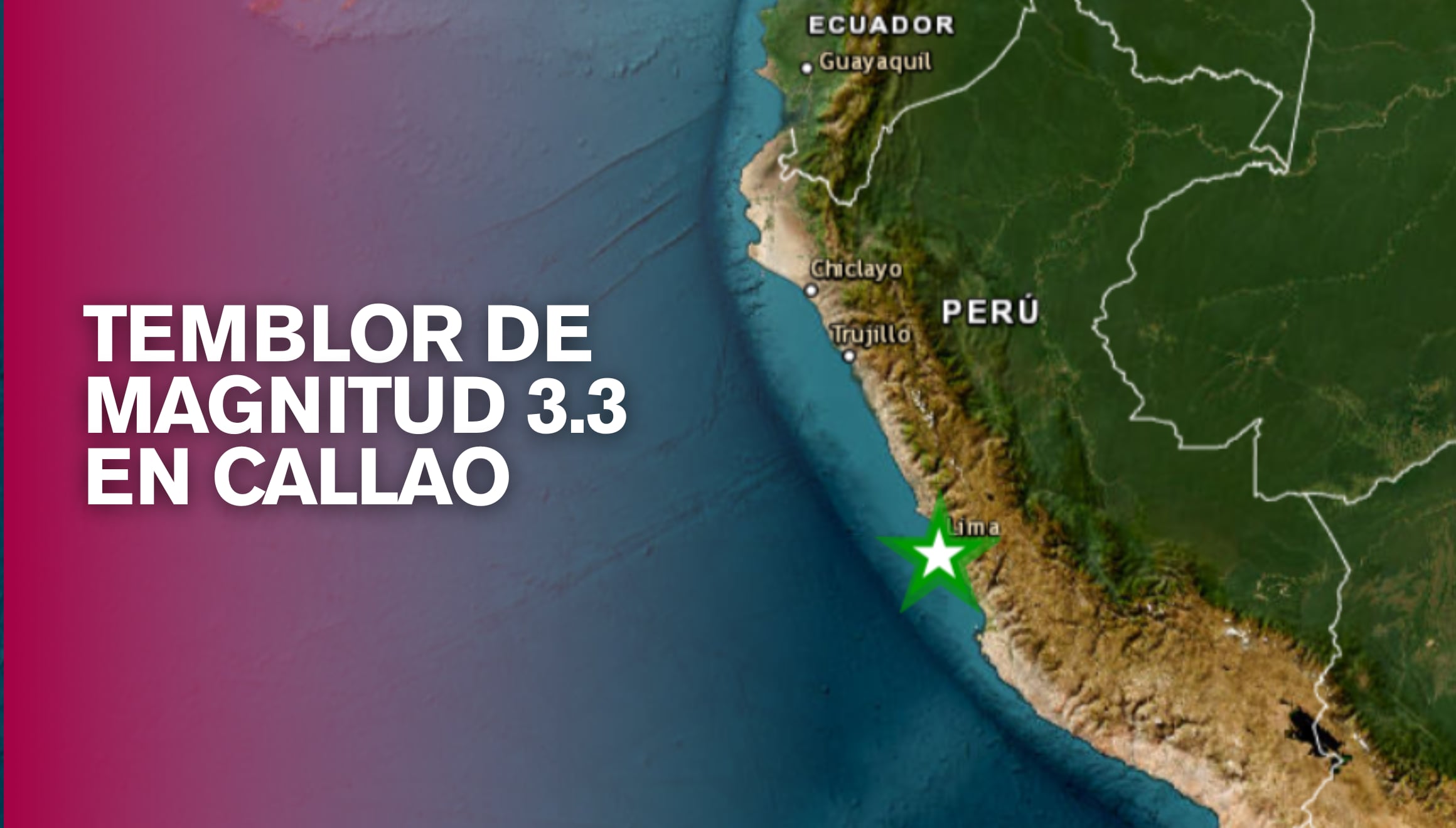 Un sismo de magnitud 3.7 se registró este lunes 5 de octubre de 2026 a las 15:24:38 horas, en Callao, Provincia Constitucional del Callao, según el reporte sísmico Instituto Geofísico del Perú (IGP). | Crédito: ultimosismo.igp.gob.pe / Composición Gestión Mix