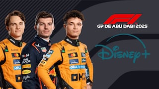 Disney Plus transmitió la carrera del GP de Abu Dabi 2025 por F1 TV y Streaming (07/12/25)