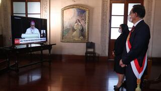 Martín Vizcarra y el gabinete presenciaron misa solemne por Fiestas Patrias de manera virtual 