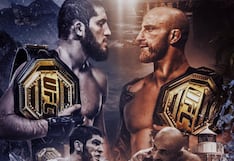 Makhachev se impuso ante Volkanovski y retuvo el cinturón de peso ligero de la UFC 294