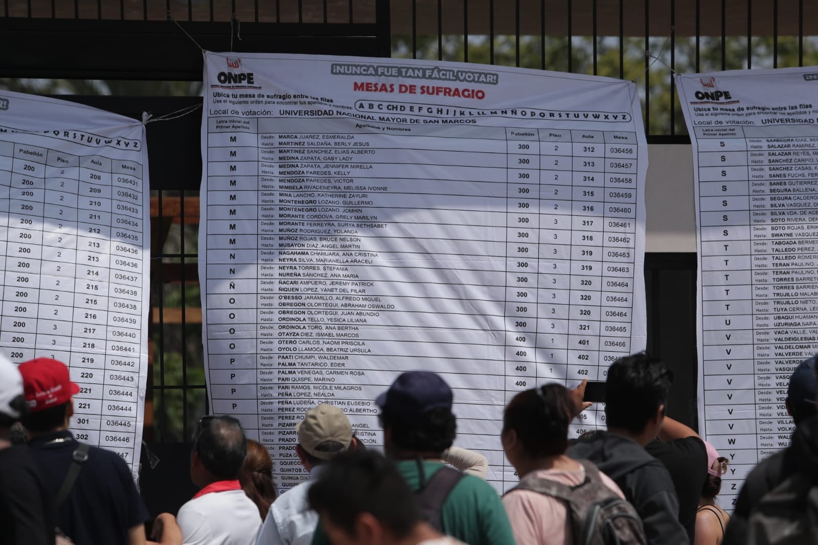 Más de 63 mil peruanos se quedaron sin ejercer su voto. Foto GEC