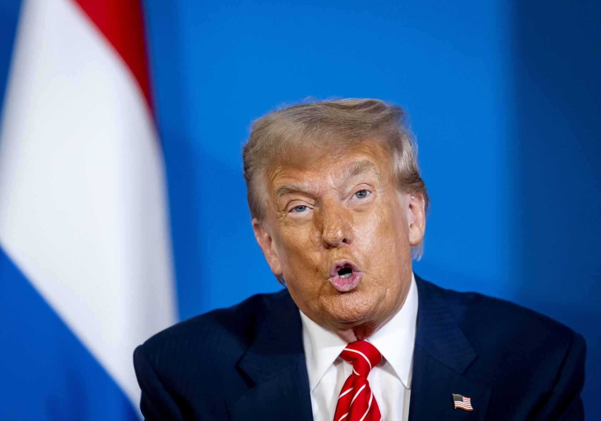 El presidente de Estados Unidos, Donald Trump, no ofreció nuevos detalles de ese pacto con China. (Foto: EFE/EPA/KOEN VAN WEEL).