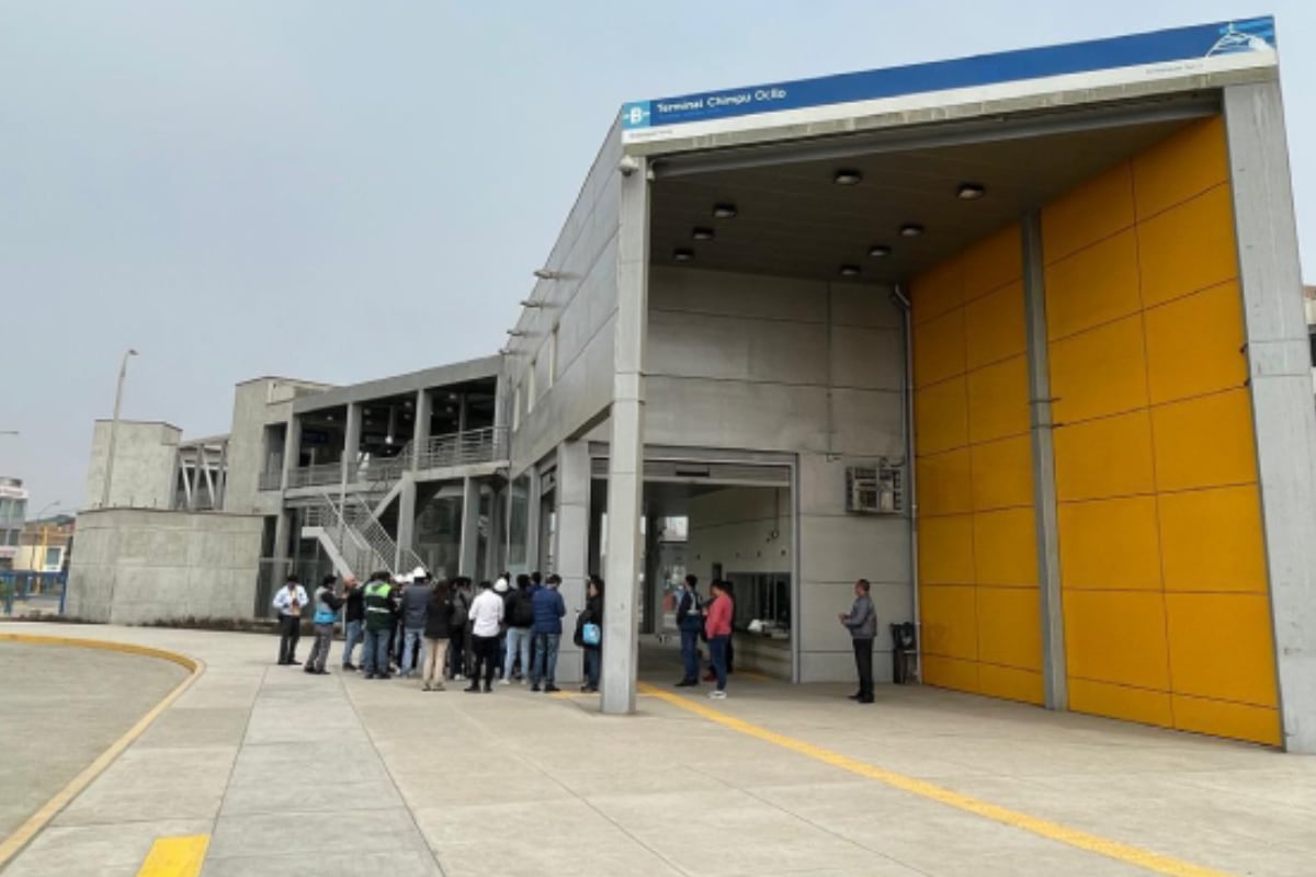 Ampliación norte del Metropolitano. Foto: gob.pe