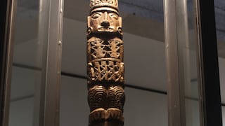 Estudio revela que estatua del dios Inca Pachacámac tenía colorantes agregados
