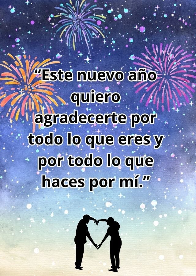 ESTADOS UNIDOS, 31/12/2025.- El mejor regalo de este año y de todos los anteriores es tenerte en mi vida. Que el 2026 nos regale más momentos mágicos juntos. FOTO DE CANVA.COM