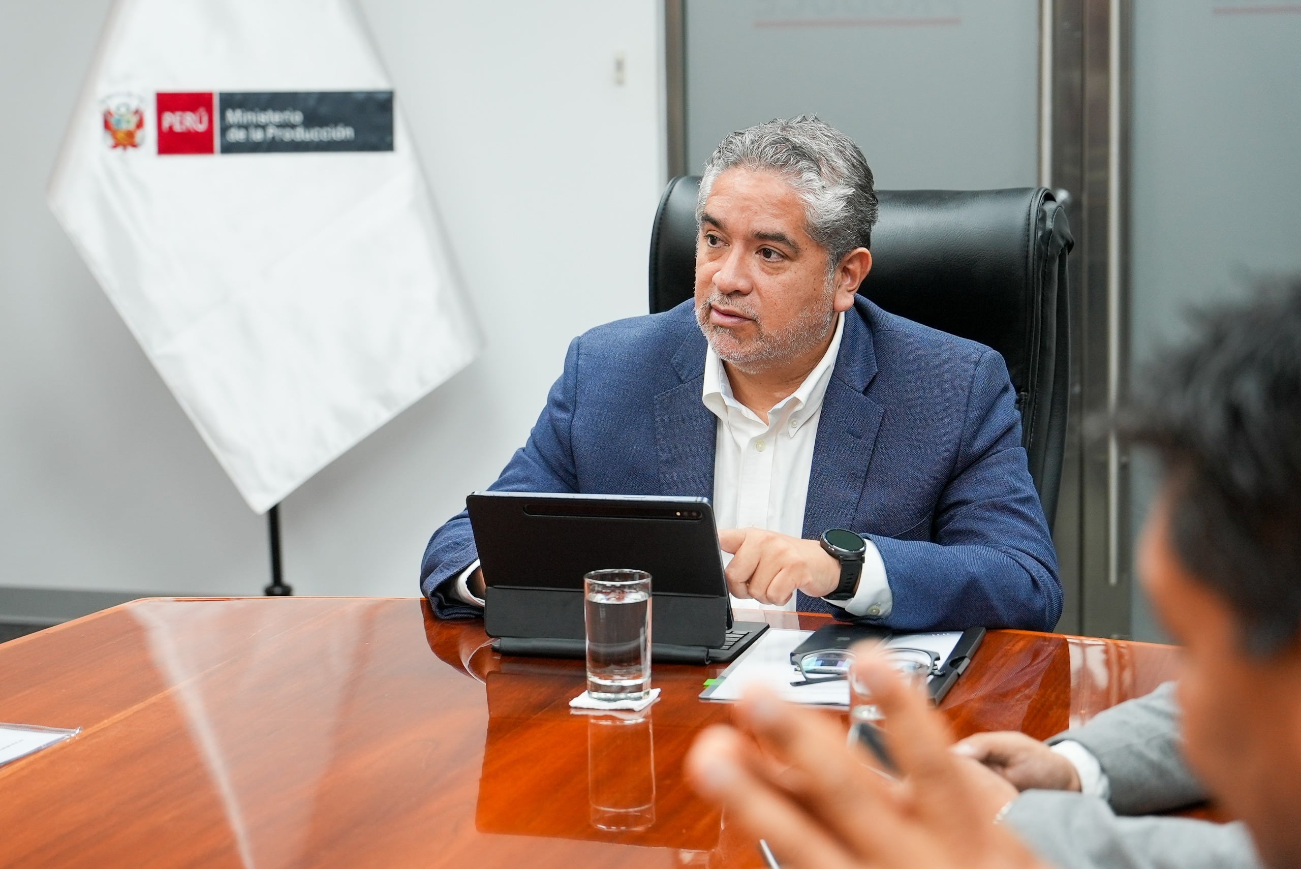 Juan Carlos Requejo, ministro de la Producción. Fuente: Produce