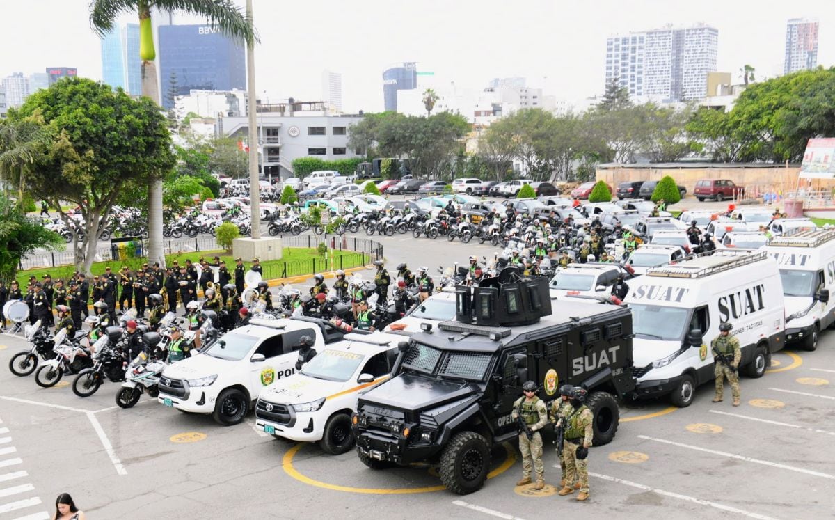 El proyecto presupuestal del Mininter contempla inversiones en unidades especializadas, comisarías, investigación criminal y equipamiento para fortalecer la capacidad operativa de la Policía Nacional. Foto: Mininter.