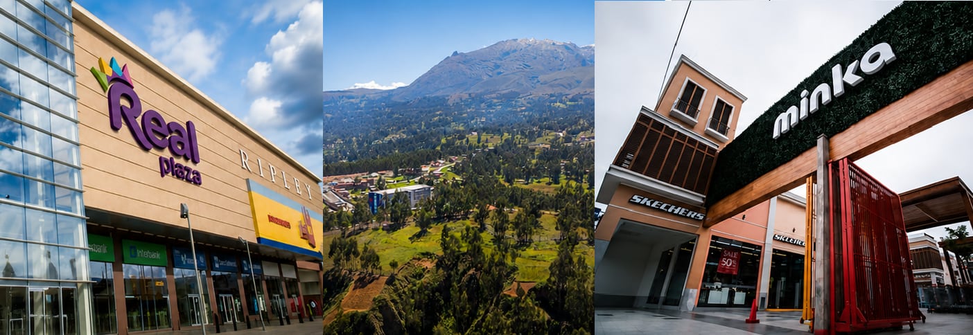 Intercorp y Parque Arauco estarían interesados en mall de Huaraz.