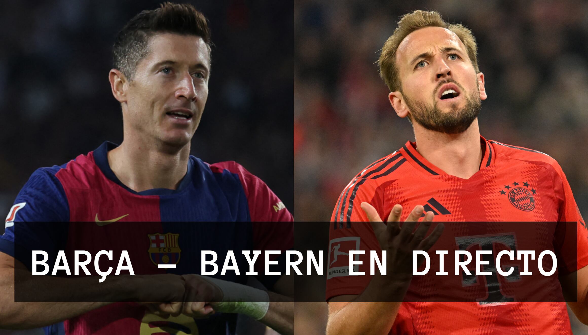 Barça - Bayern chocarán este miércoles 23 de octubre 2024 en el Estadio Olímpico de Montjuic. Consulta los horarios, canales y links de streaming que pasarán el partido. (Foto: AFP / Composición Mix)