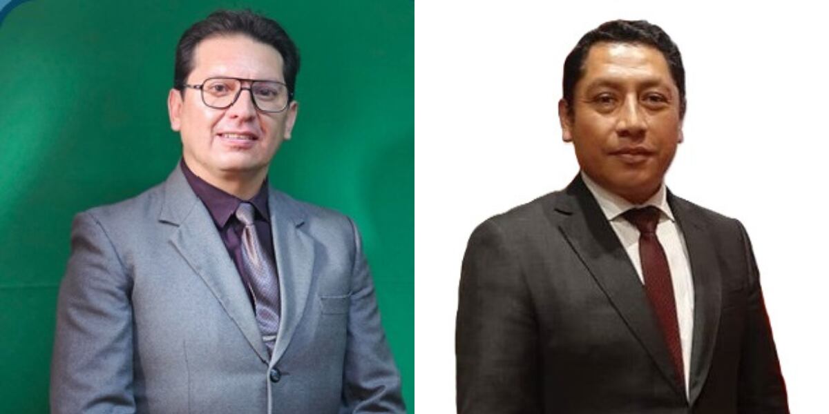 Jamer Nelson Chávez Anticona y Julio Fernando Jaén Rodríguez tienen experiencia en diferentes áreas del sector cultura. (Foto: Ministerio de Cultura)