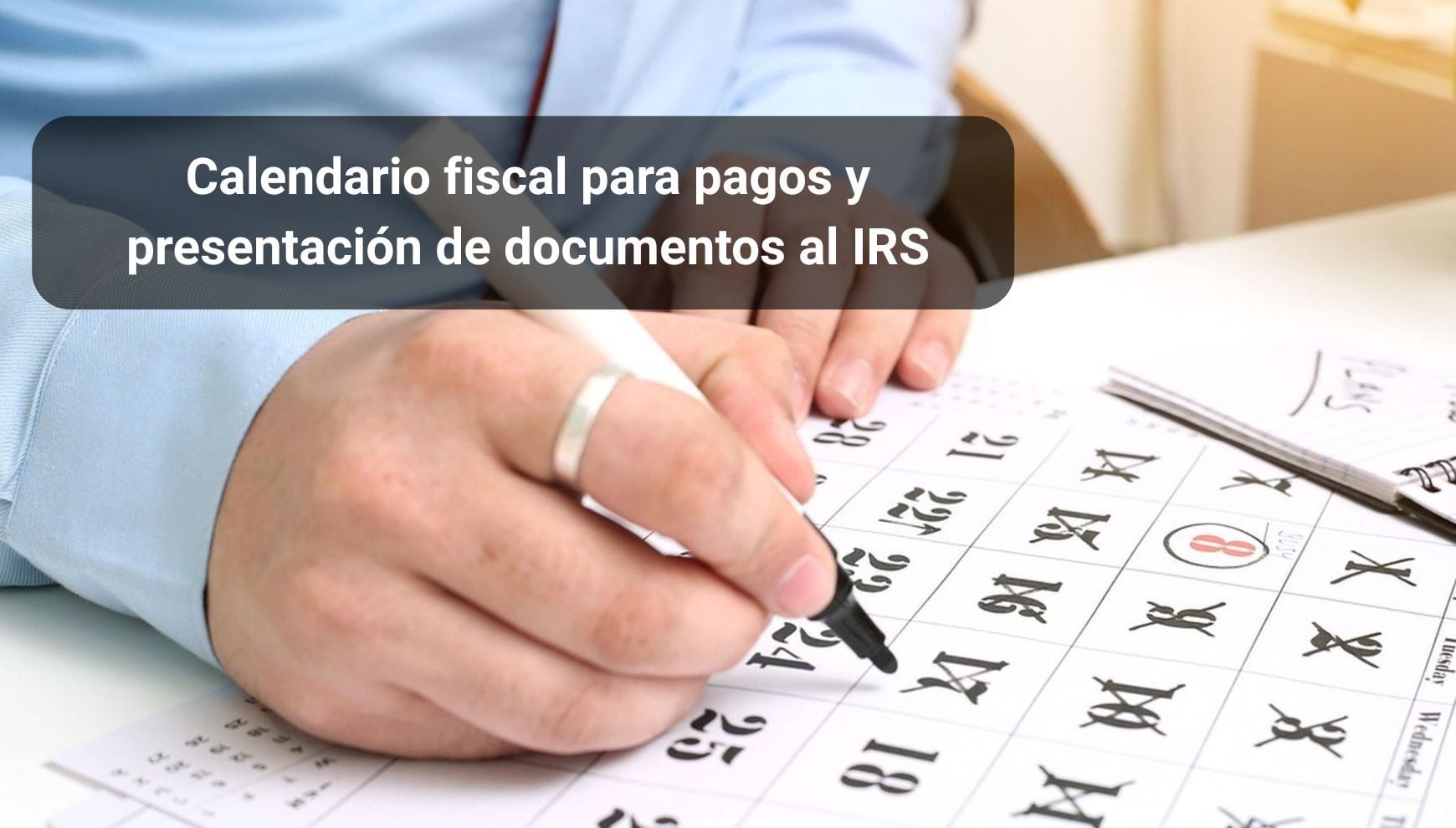 Días clave para declarar, pagar y pedir extensión al IRS, según el calendario de impuestos 2026 (Foto: Pixabay)