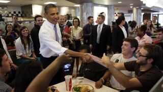 EE.UU.: Barack Obama y Mitt Romney luchan por captar el voto de los jóvenes
